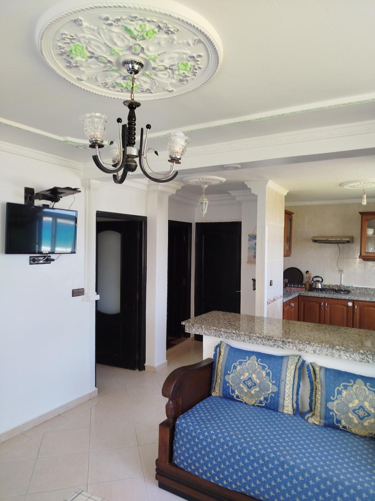 Apartment Corniche Ksar Sgher Ksar es Sghir Exterior foto